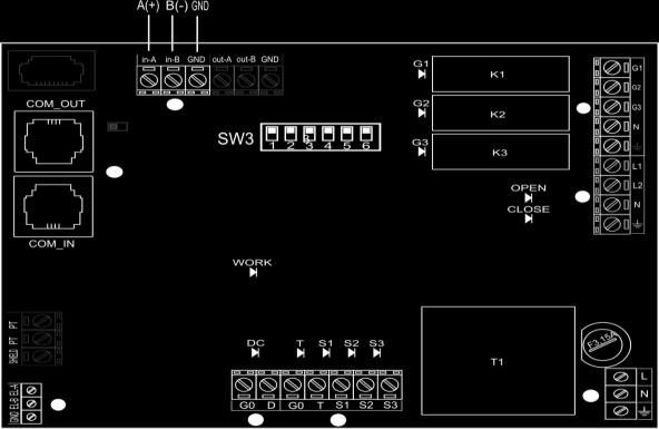 5.3.4. AUTOMATYKA DRV PODŁĄCZENIE BMS Automatyka DRV posiada możliwość podłączenia układu do zintegrowanego systemu zarządzania budynkiem BMS (Building Management System).