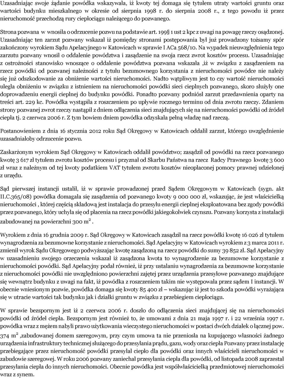 199 1 ust 2 kpc z uwagi na powagę rzeczy osądzonej.