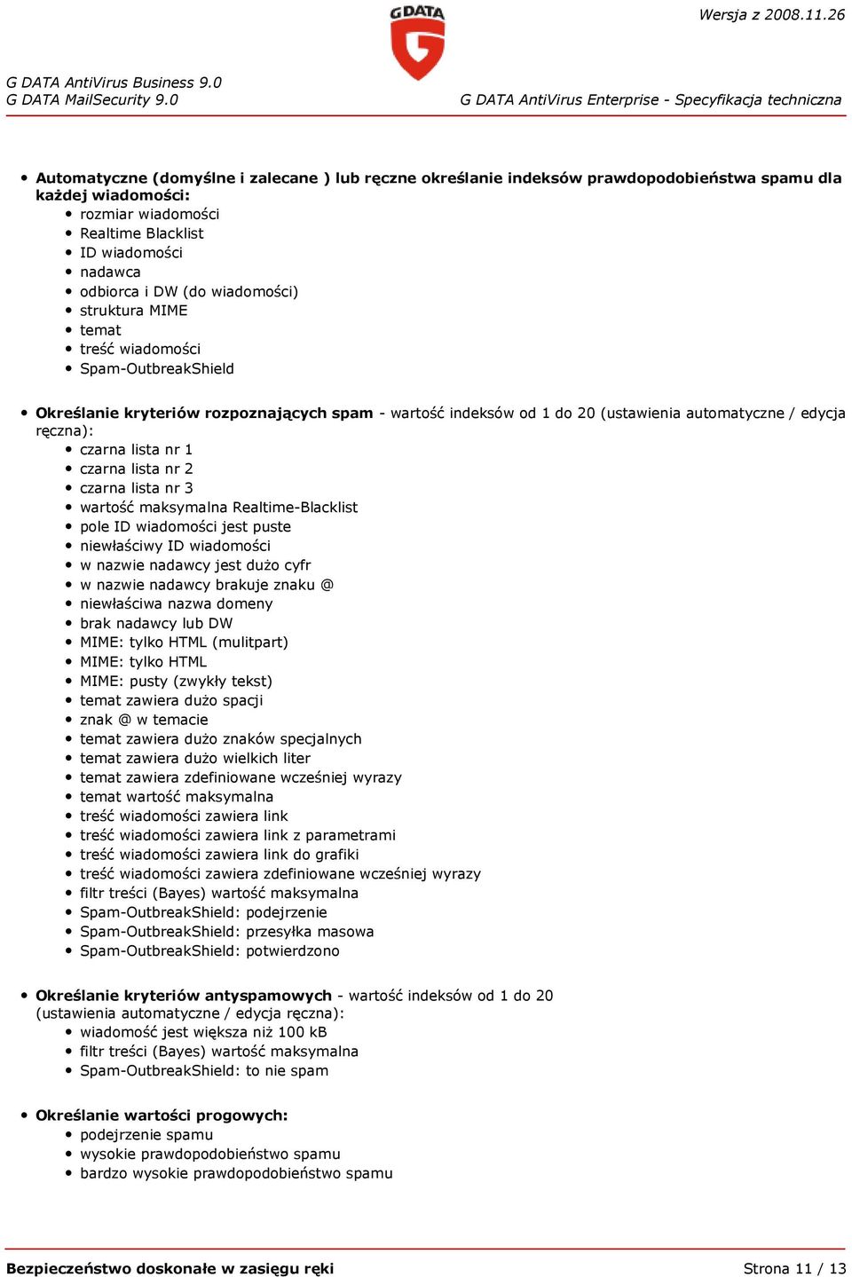 1 czarna lista nr 2 czarna lista nr 3 wartość maksymalna Realtime-Blacklist pole ID wiadomości jest puste niewłaściwy ID wiadomości w nazwie nadawcy jest dużo cyfr w nazwie nadawcy brakuje znaku @