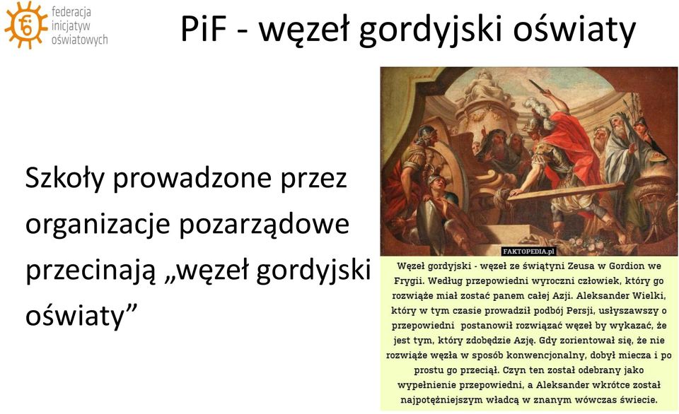 przez organizacje