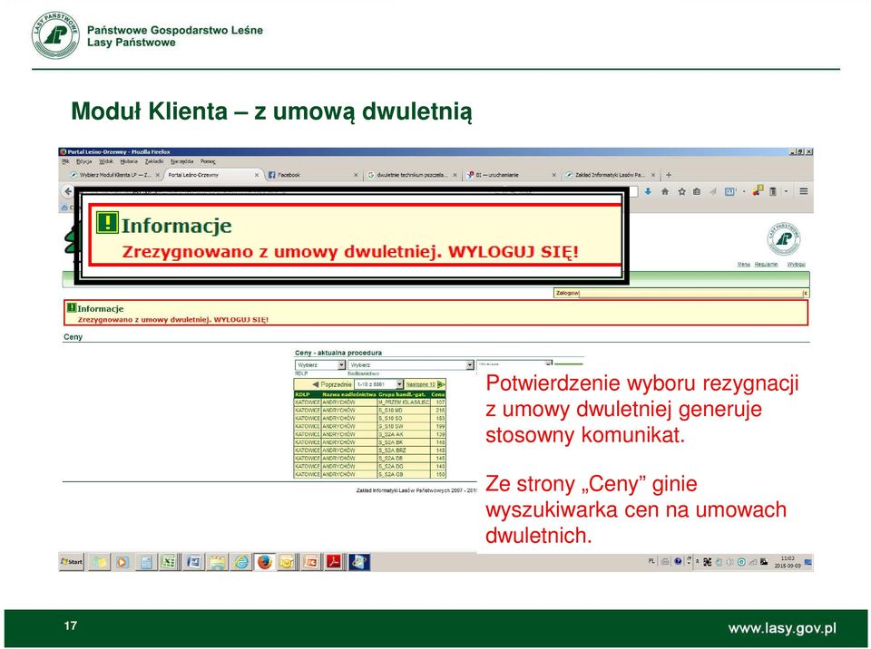 dwuletniej generuje stosowny komunikat.