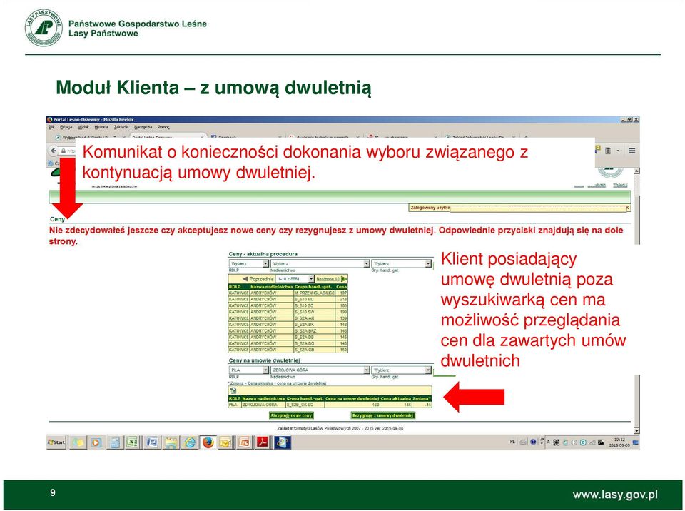 Klient posiadający umowę dwuletnią poza wyszukiwarką cen