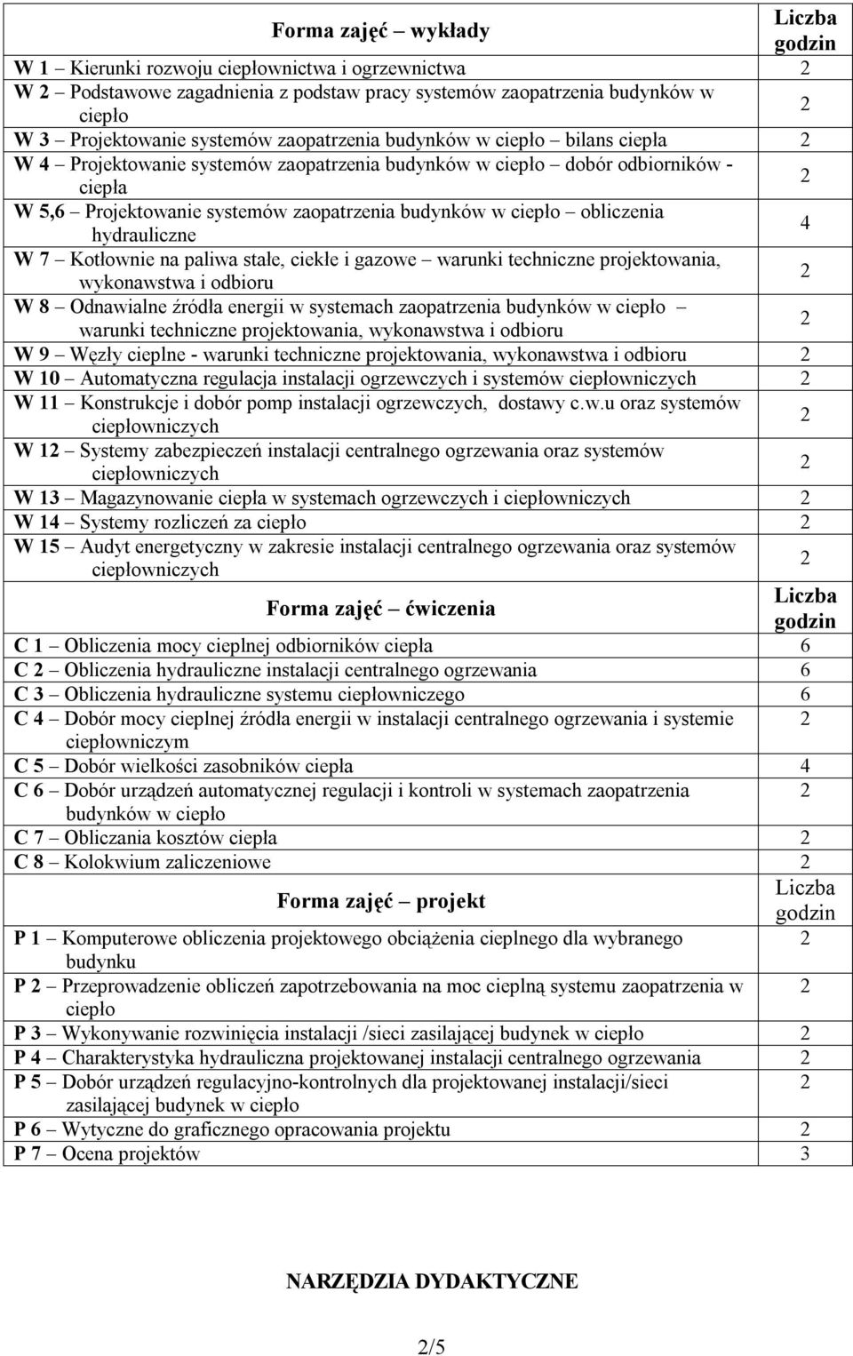 paliwa stałe, ciekłe i gazowe warunki techniczne, wykonawstwa i odbioru W 8 Odnawialne źródła energii w systemach zaopatrzenia budynków w ciepło warunki techniczne, wykonawstwa i odbioru W 9 Węzły