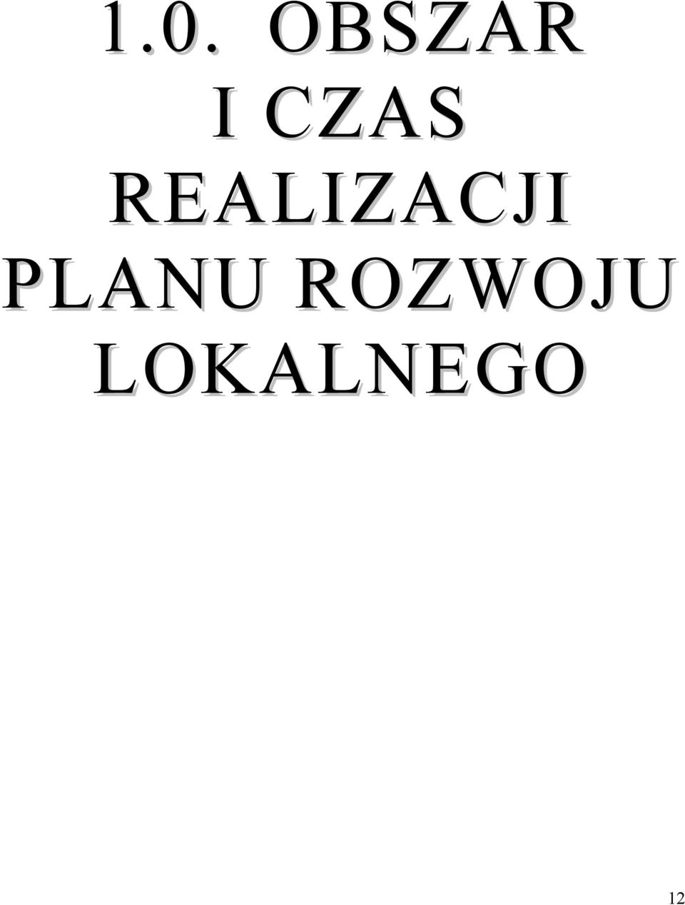 REALIZACJI