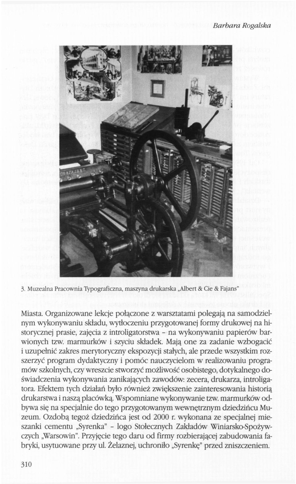papierów barwionych tzw. marmurków i szyciu składek.