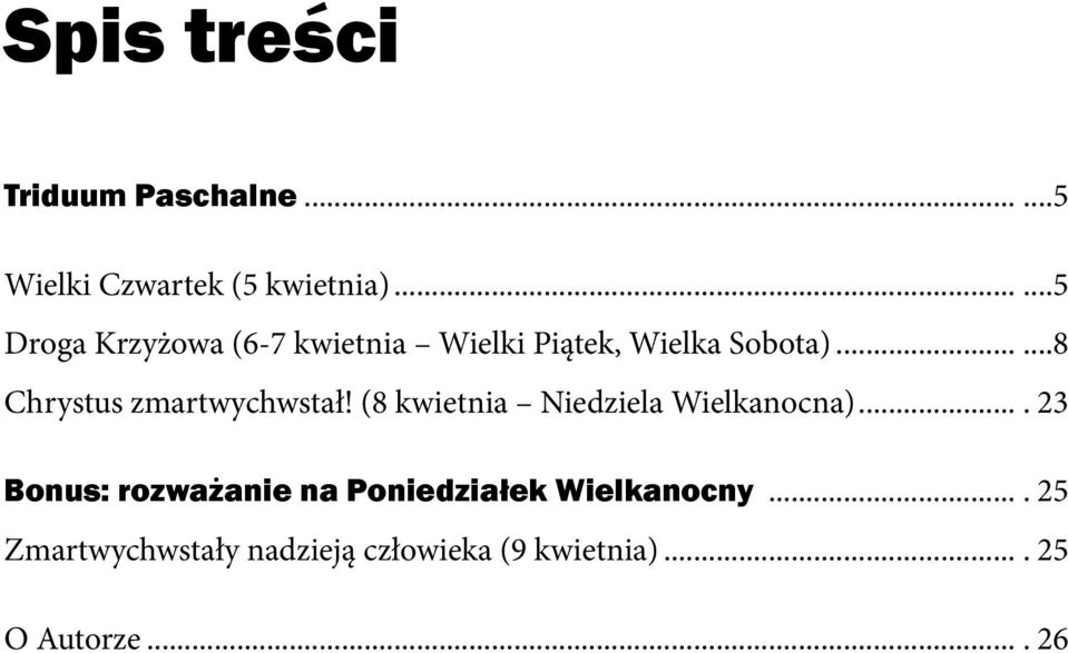 .....8 Chrystus zmartwychwstał! (8 kwietnia Niedziela Wielkanocna).