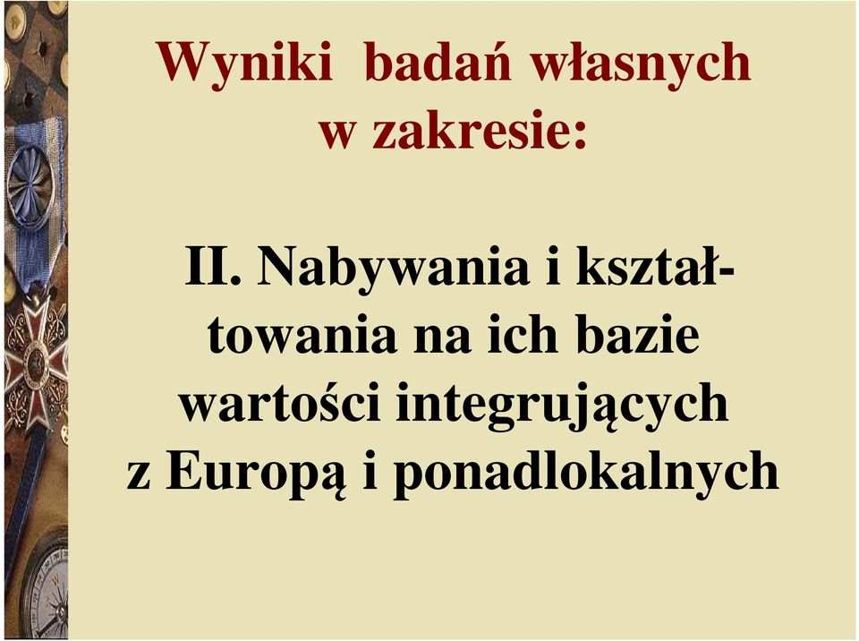 Nabywania i kształ- towania na