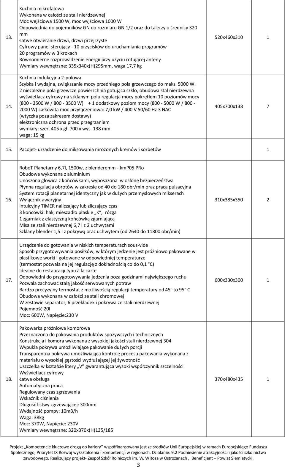 wewnętrzne: 335x340x(H)295mm, waga 7,7 kg Kuchnia indukcyjna 2-polowa Szybka i wydajna, zwiększanie mocy przedniego pola grzewczego do maks. 5000 W.