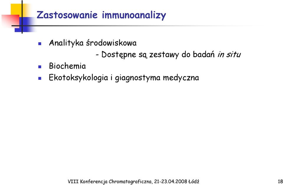 situ Biochemia Ekotoksykologia i giagnostyma