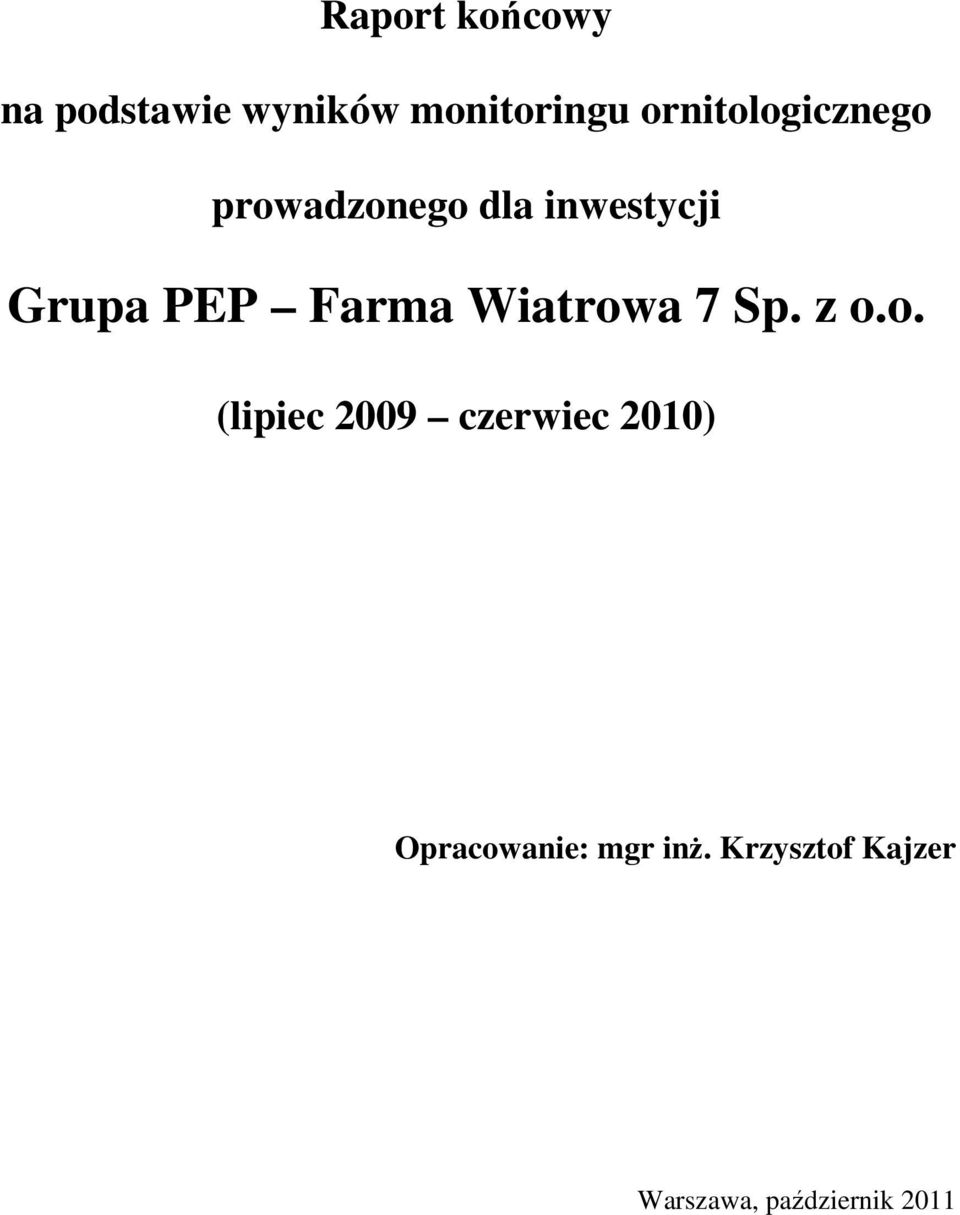 Farma Wiatrow