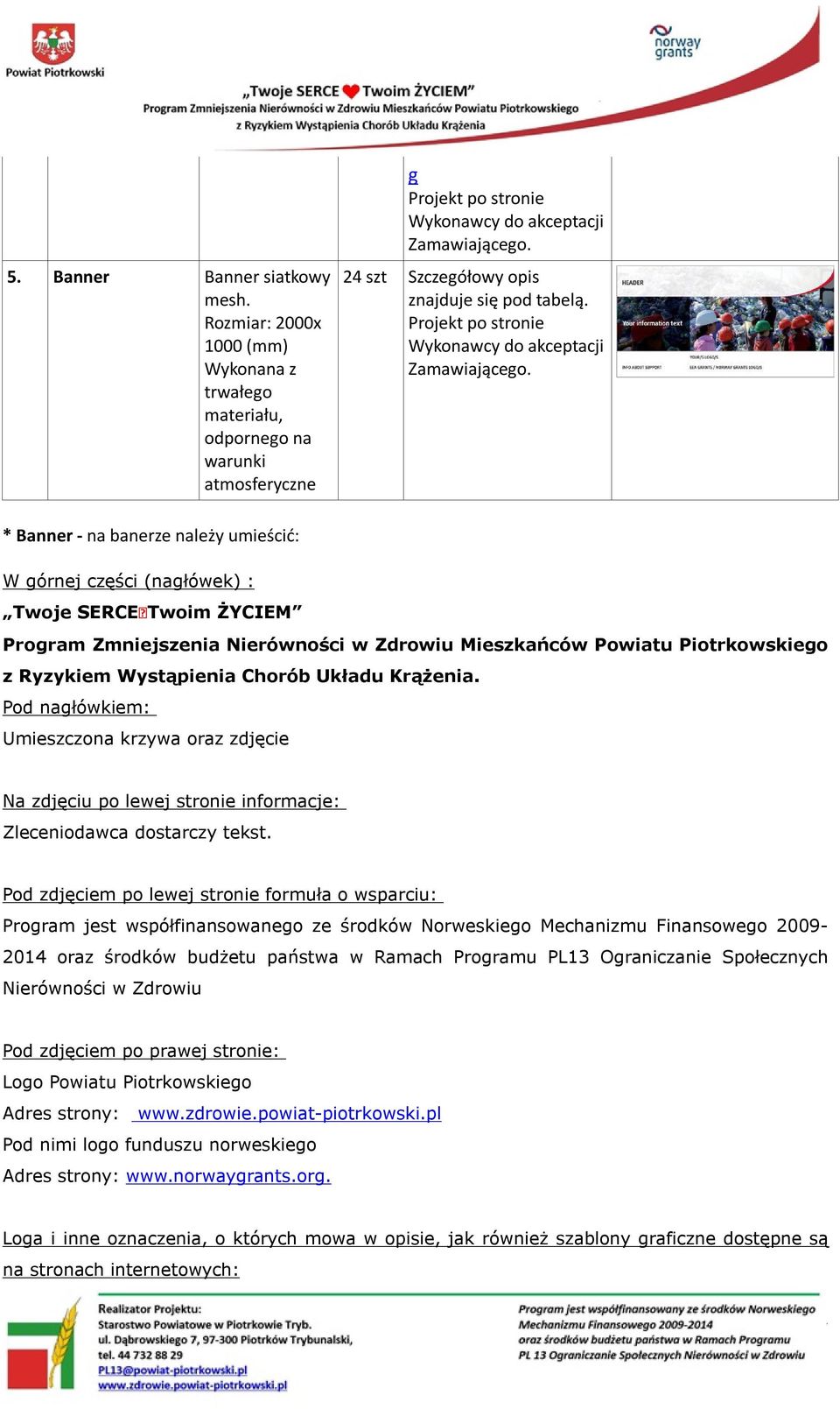 Zdrowiu Mieszkańców Powiatu Piotrkowskiego z Ryzykiem Wystąpienia Chorób Układu Krążenia Pod główkiem: Umieszczo krzywa oraz zdjęcie Na zdjęciu po lewej stronie informacje: Zleceniodawca dostarczy