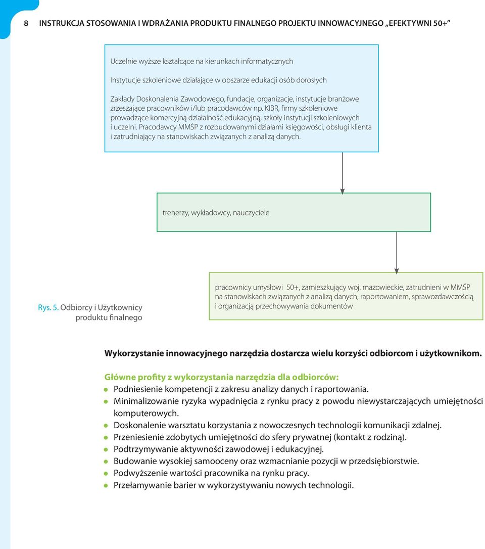 KIBR, firmy szkoleniowe prowadzące komercyjną działalność edukacyjną, szkoły instytucji szkoleniowych i uczelni.