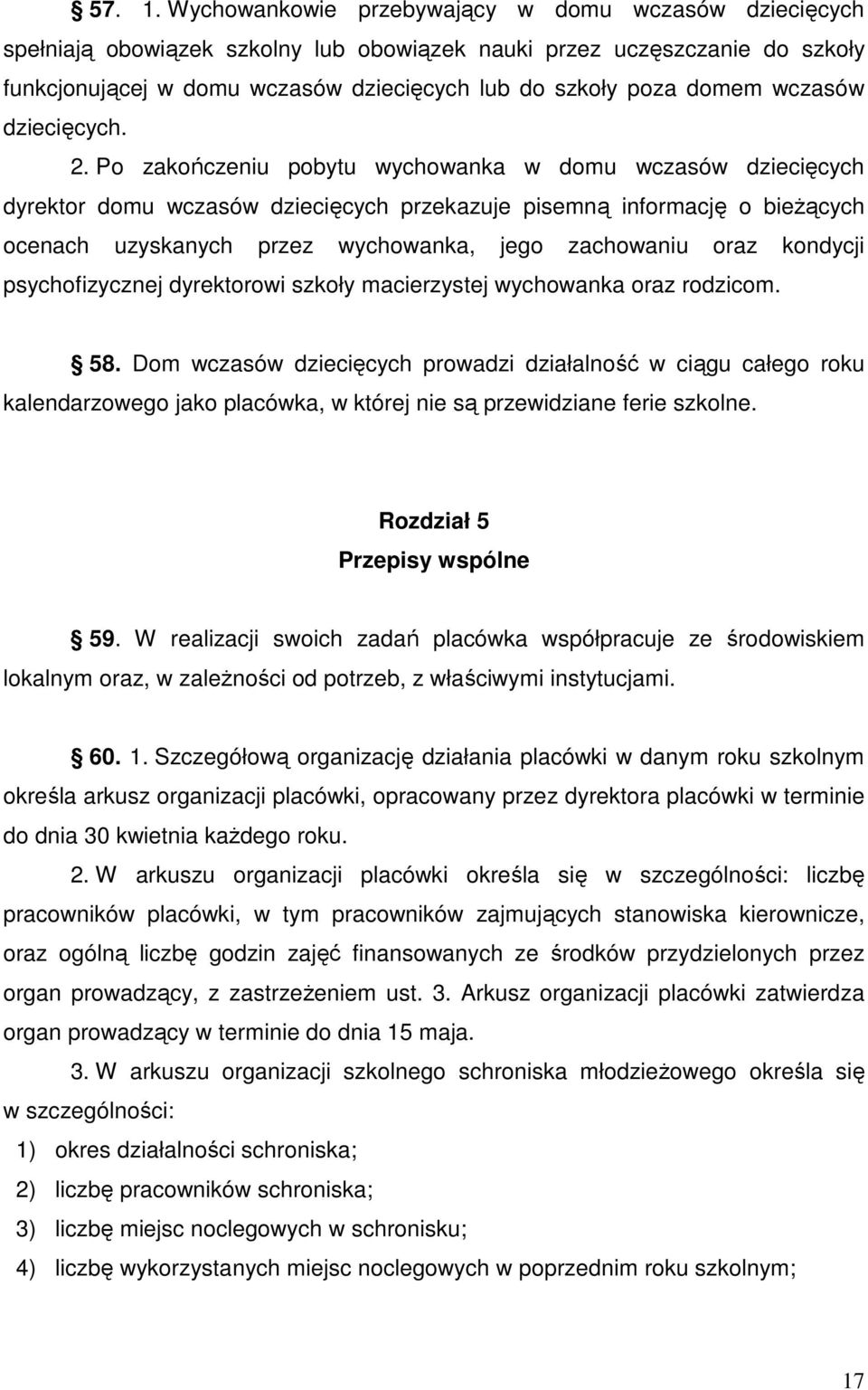 wczasów dziecięcych. 2.