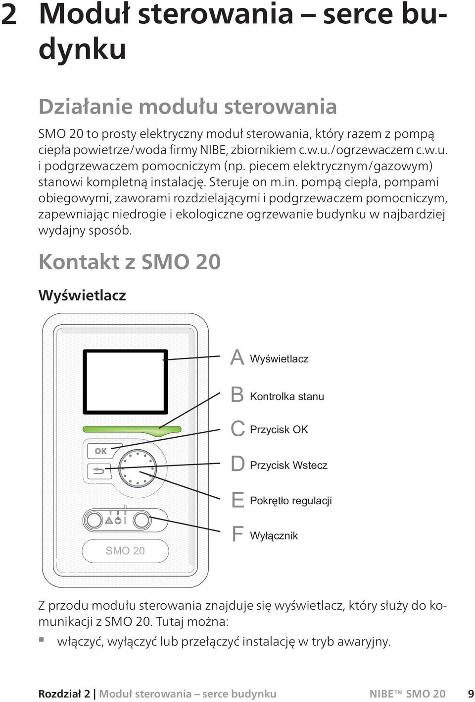 talację. Steruje on m.in.