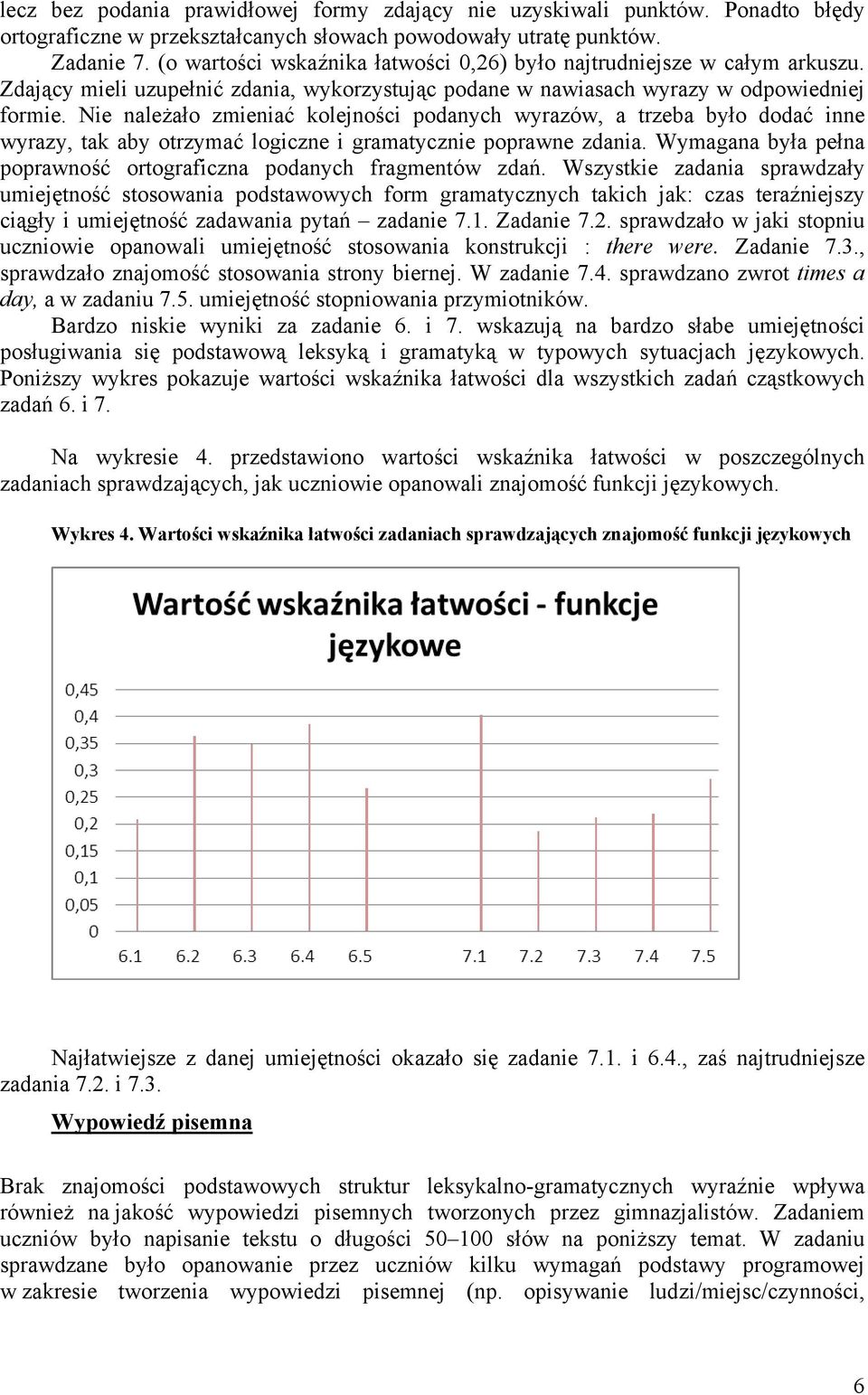 Nie należało zmieniać kolejności podanych wyrazów, a trzeba było dodać inne wyrazy, tak aby otrzymać logiczne i gramatycznie poprawne zdania.