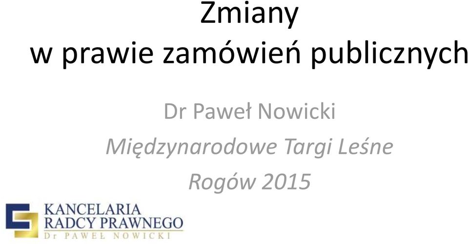 Dr Paweł Nowicki