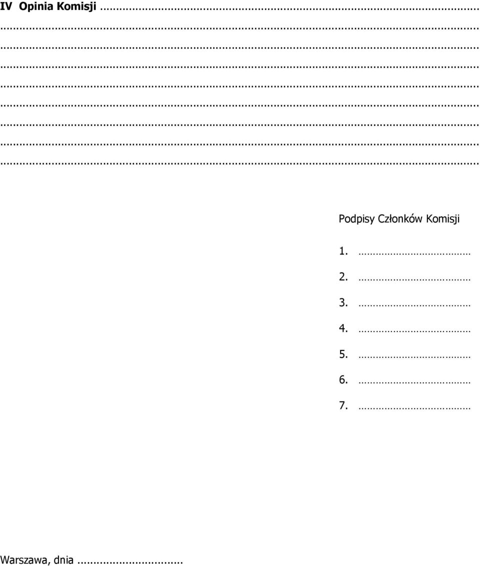 Komisji 1. 2. 3. 4.