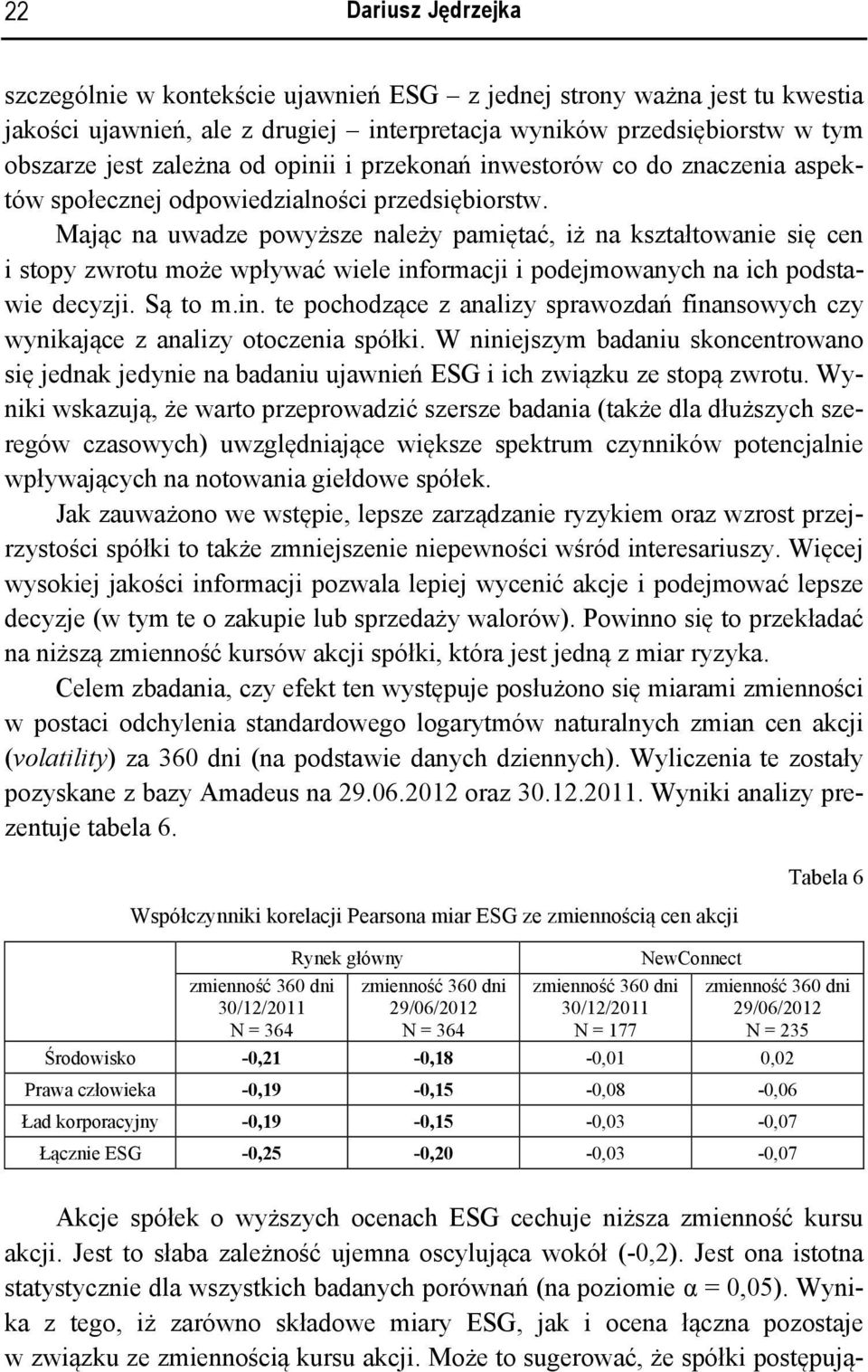 Mając na uwadze powyższe należy pamiętać, iż na kształtowanie się cen i stopy zwrotu może wpływać wiele informacji i podejmowanych na ich podstawie decyzji. Są to m.in. te pochodzące z analizy sprawozdań finansowych czy wynikające z analizy otoczenia spółki.