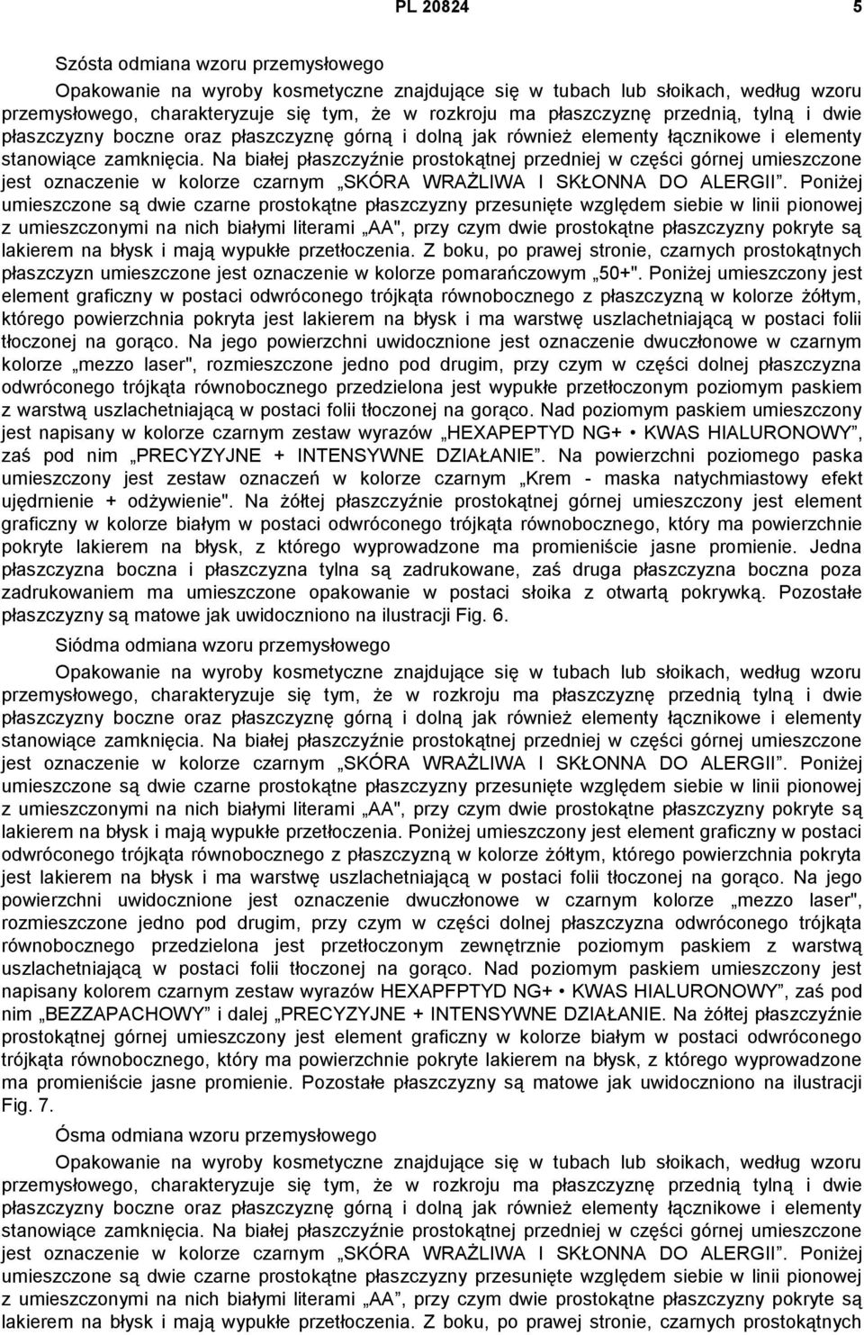 Z boku, po prawej stronie, czarnych prostokątnych płaszczyzn umieszczone jest oznaczenie w kolorze pomarańczowym 50+".