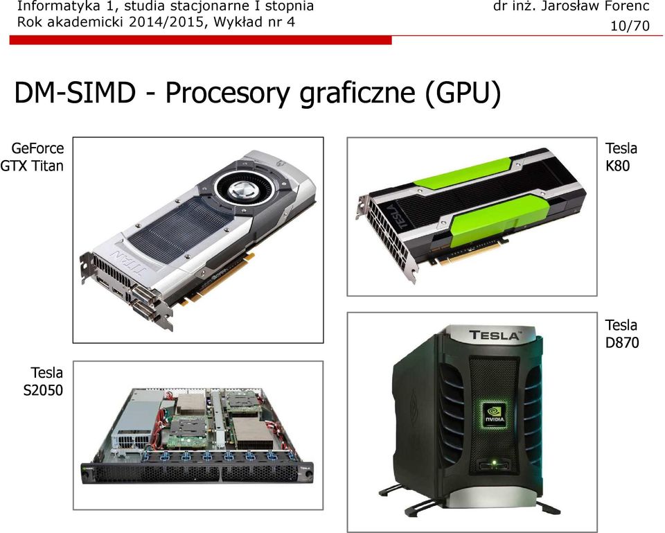 graficzne (GPU) GeForce GTX