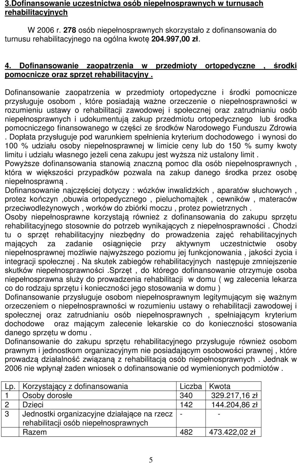 Dofinansowanie zaopatrzenia w przedmioty ortopedyczne i środki pomocnicze przysługuje osobom, które posiadają ważne orzeczenie o niepełnosprawności w rozumieniu ustawy o rehabilitacji zawodowej i