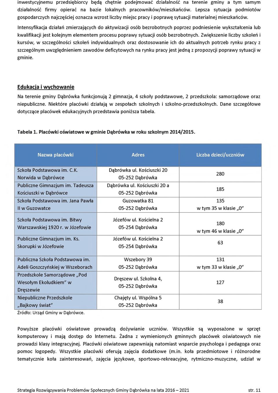 Intensyfikacja działań zmierzających d aktywizacji sób bezrbtnych pprzez pdniesienie wykształcenia lub kwalifikacji jest klejnym elementem prcesu pprawy sytuacji sób bezrbtnych.
