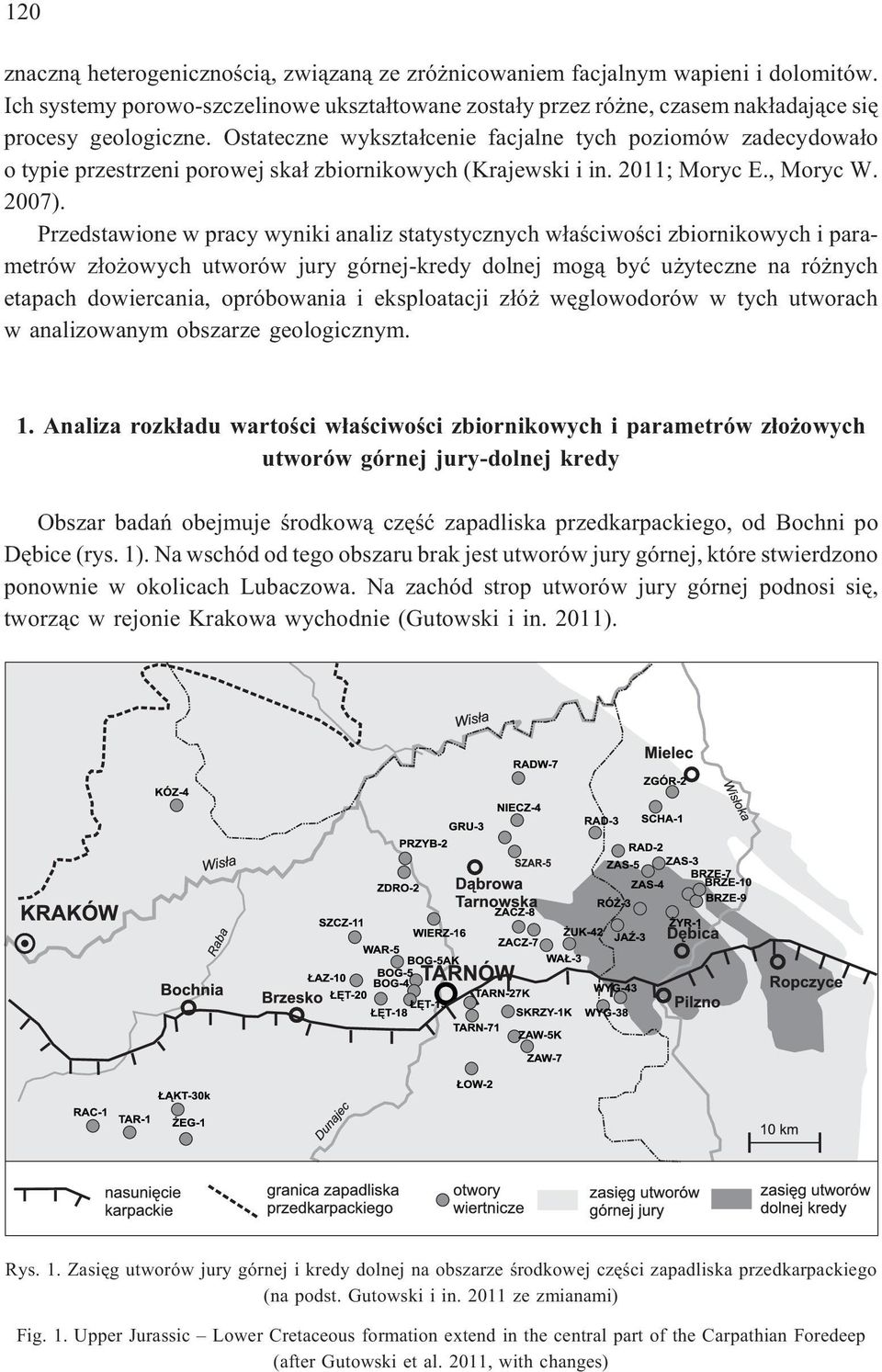 Przedstawione w pracy wyniki analiz statystycznych w³aœciwoœci zbiornikowych i parametrów z³o owych utworów jury górnej-kredy dolnej mog¹ byæ u yteczne na ró nych etapach dowiercania, opróbowania i