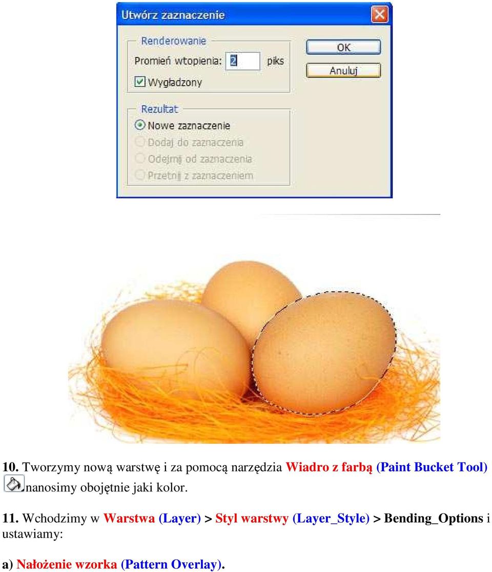 Wchodzimy w Warstwa (Layer) > Styl warstwy (Layer_Style) >