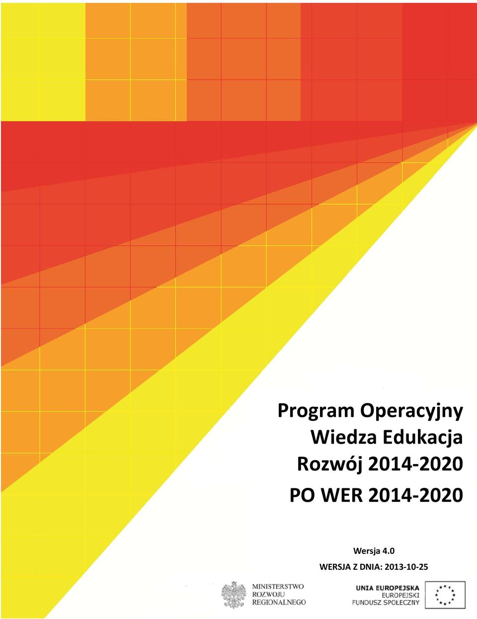 PO WER 2014-2020 Wersja 4.