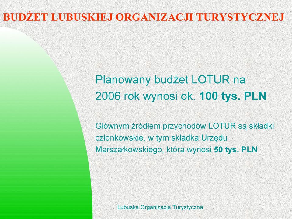 PLN Głównym źródłem przychodów LOTUR są składki