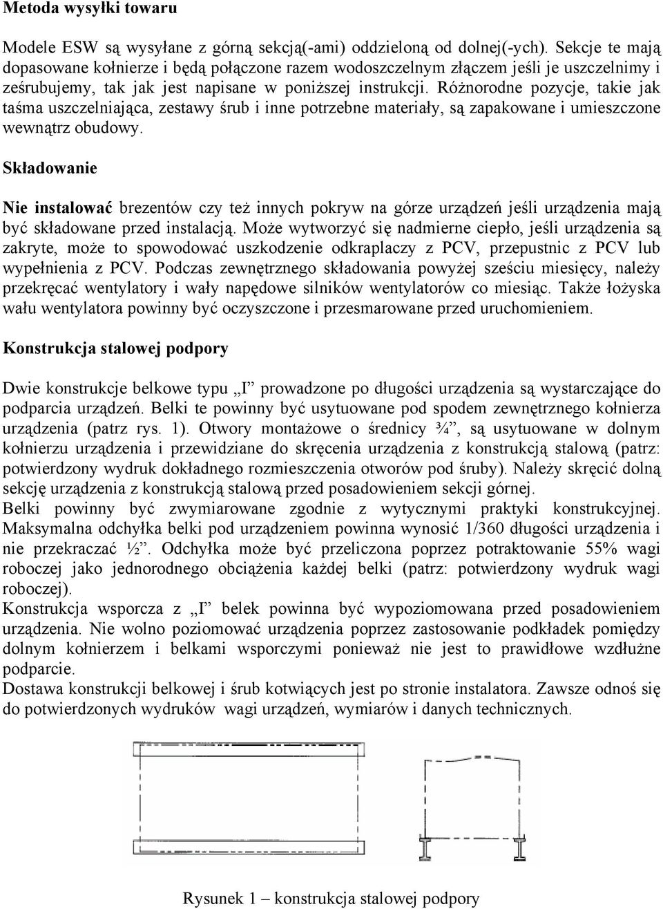 Różnorodne pozycje, takie jak taśma uszczelniająca, zestawy śrub i inne potrzebne materiały, są zapakowane i umieszczone wewnątrz obudowy.