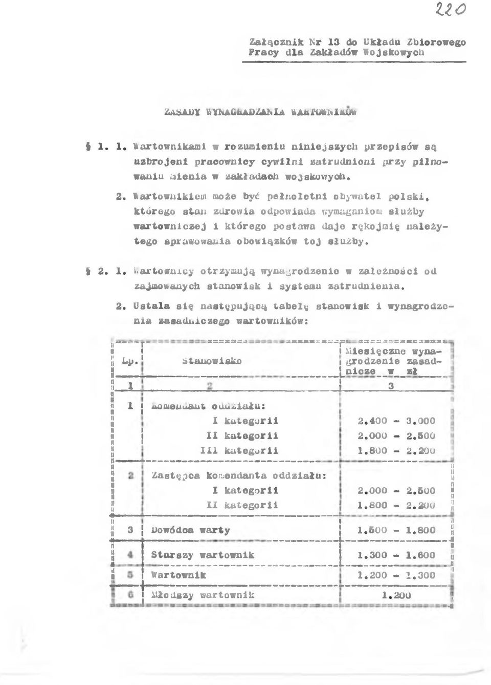 hartowncy otrzymują wynagrodzene w za leżn o śc od zajmowanych stanowsk systemu zatrudnena. ----- r- I I II U >.! 8. 5 L 2.