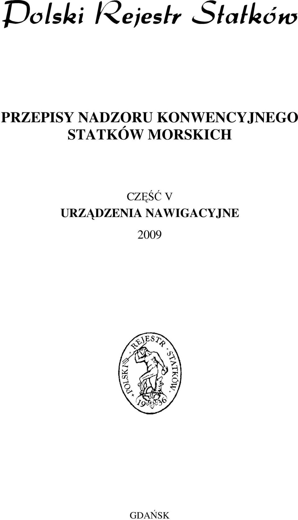 MORSKICH CZĘŚĆ V