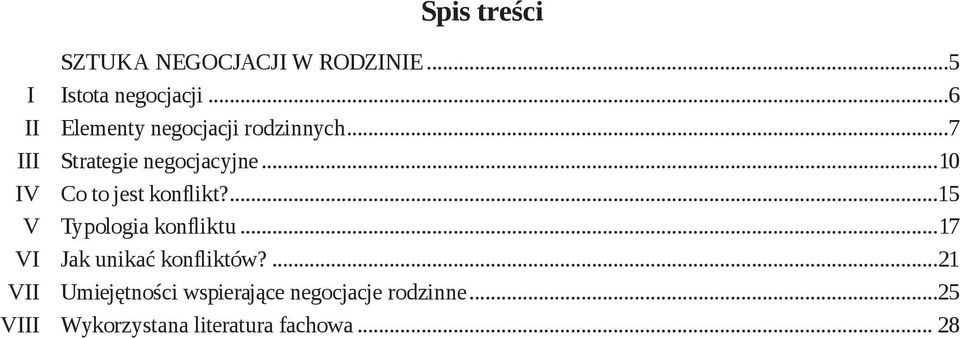 ..10 IV Co to jest konflikt?...15 V Typologia konfliktu.