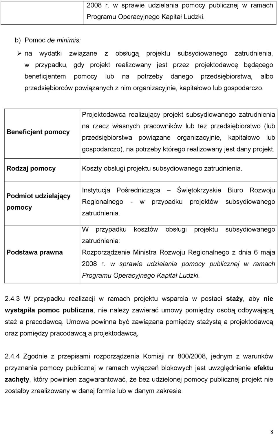 danego przedsiębiorstwa, albo przedsiębiorców powiązanych z nim organizacyjnie, kapitałowo lub gospodarczo.