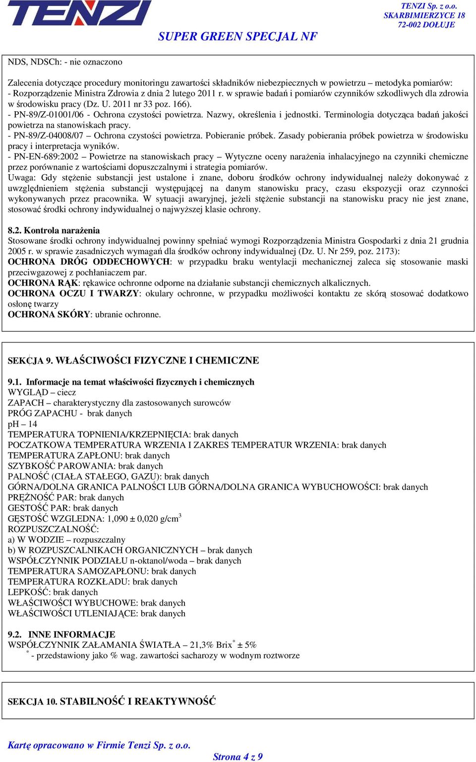 Terminologia dotycząca badań jakości powietrza na stanowiskach pracy. - PN-89/Z-04008/07 Ochrona czystości powietrza. Pobieranie próbek.