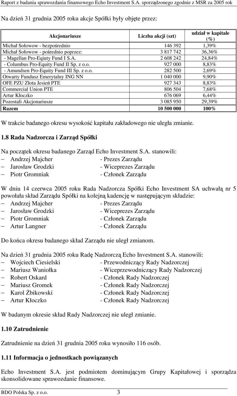 Eqiuty Fund I S.A. 2 608 242 24,84% - Col