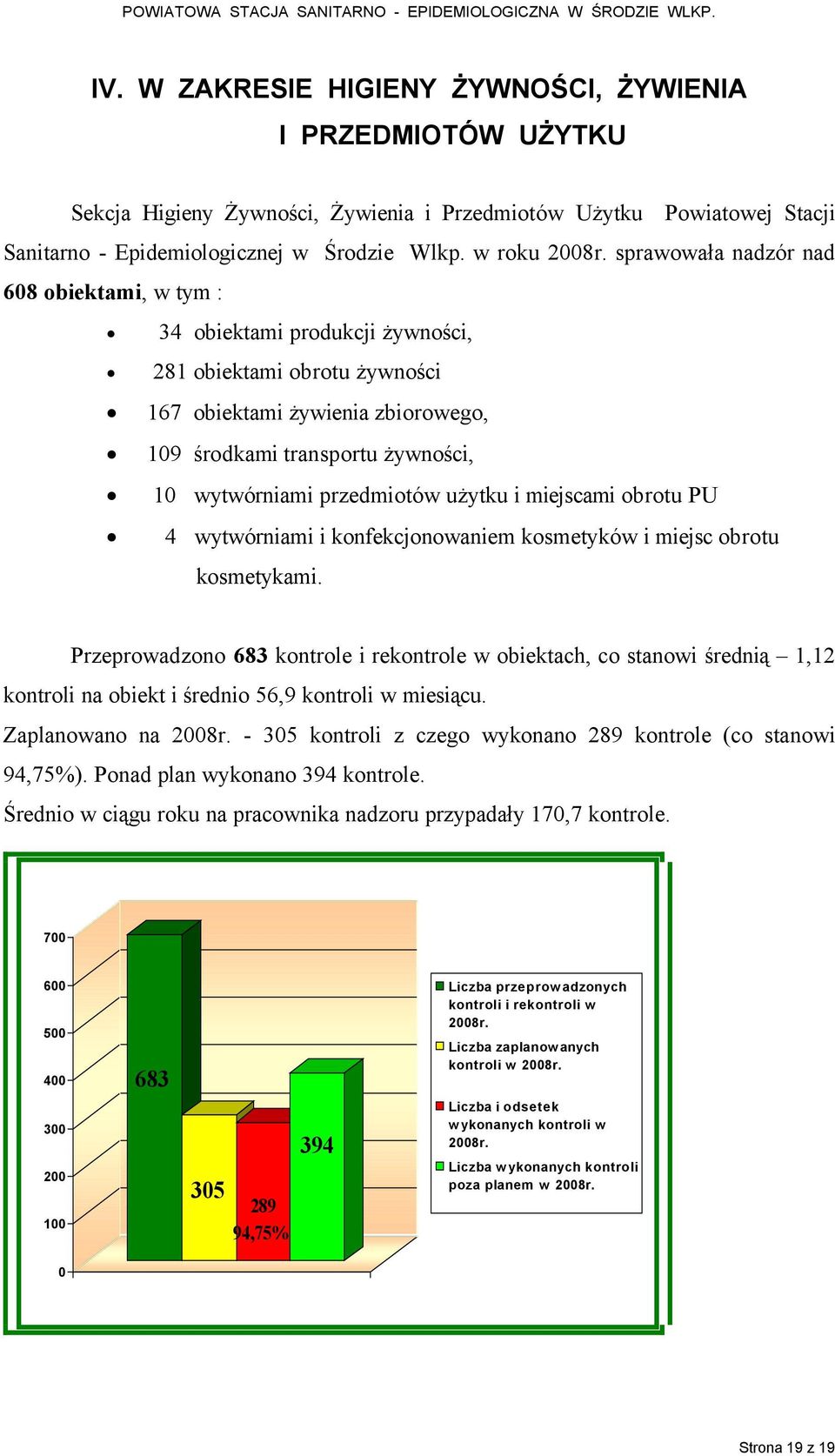 przedmiotéw użytku i miejscami obrotu PU 4 wytwärniami i konfekcjonowaniem kosmetykäw i miejsc obrotu kosmetykami.