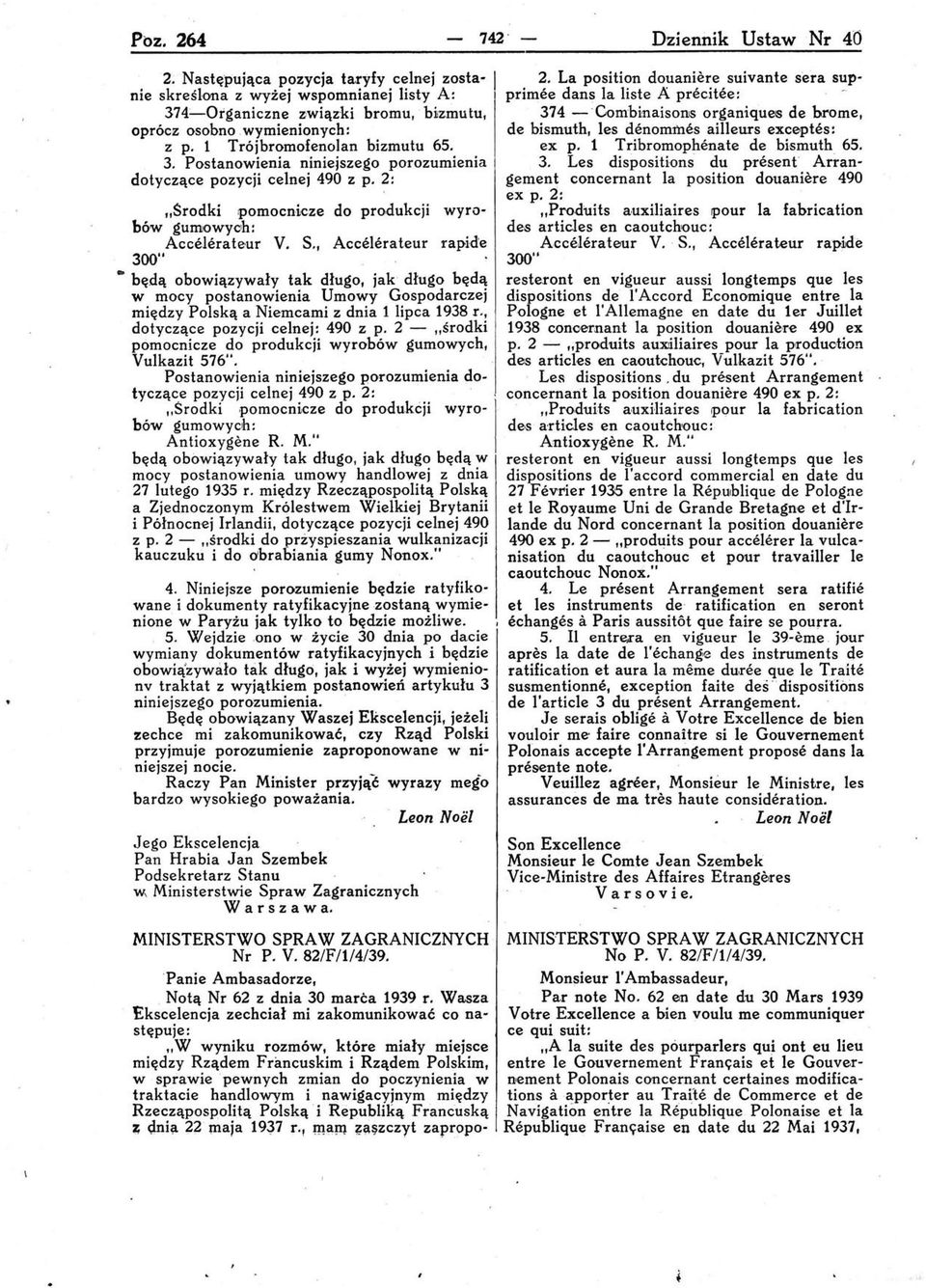 ..0rganiczne związki bromu, ' b~zmułu, 374 - 'CombinaisoIlis organiques de brome, oprócz osobno wymienionych: de bismuth, les denomtnes ailleurs exceptes: z p. 1 Trójbromofenolan bizmutu 65. ex p.