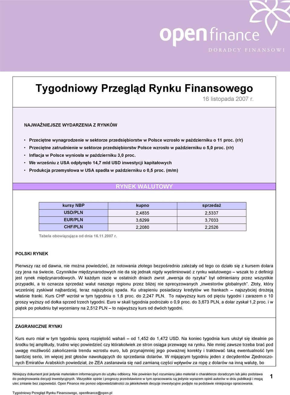 We wrześniu z USA odpłynęło 14,7 mld USD inwestycji kapitałowych Produkcja przemysłowa w USA spadła w październiku o 0,5 proc.