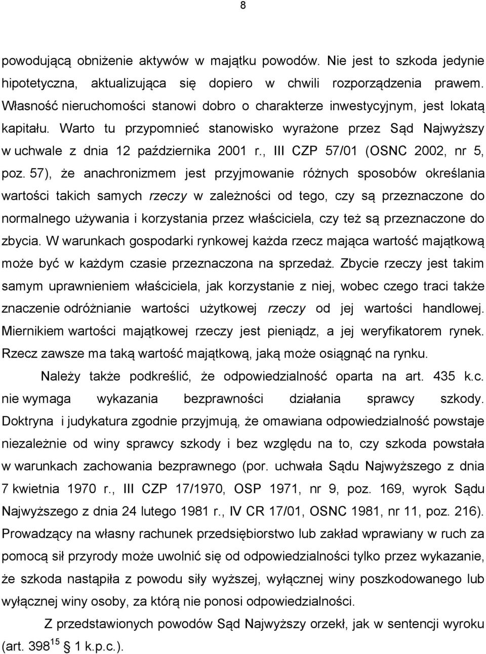 , III CZP 57/01 (OSNC 2002, nr 5, poz.