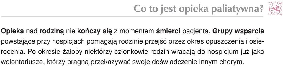 opusz cze nia i osie - ro ce nia.