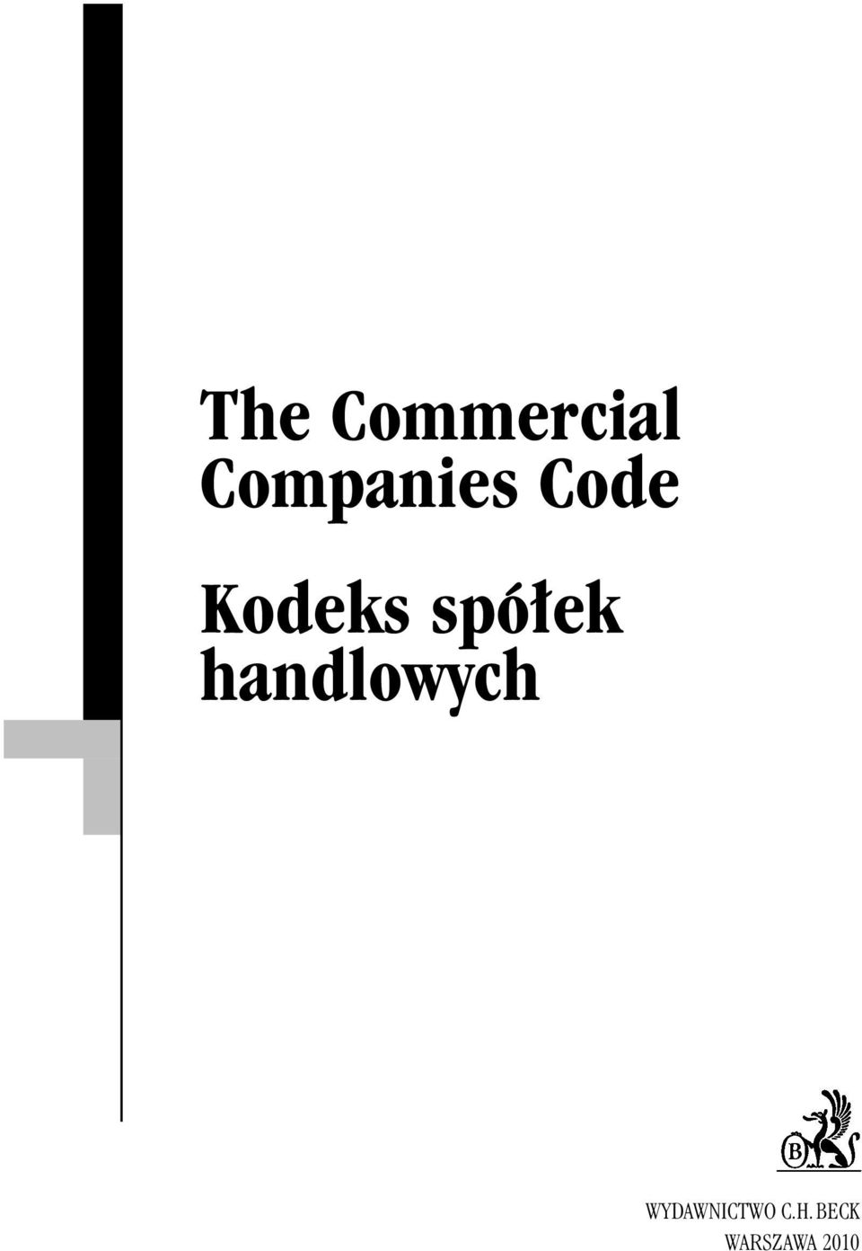 Code Kodeks spó ek handlowych