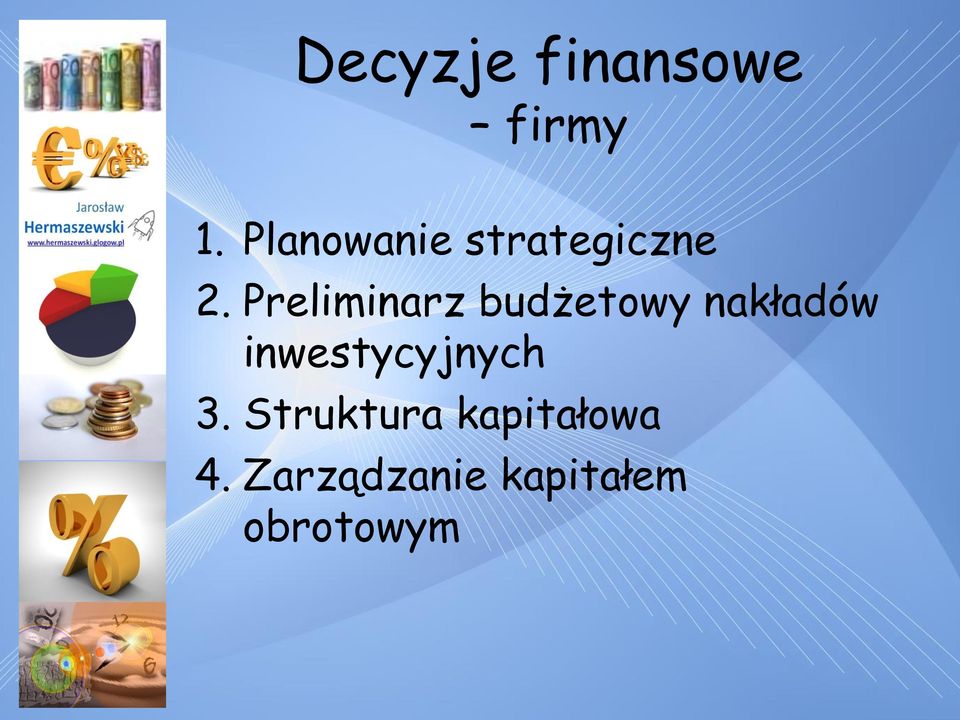 Preliminarz budżetowy nakładów