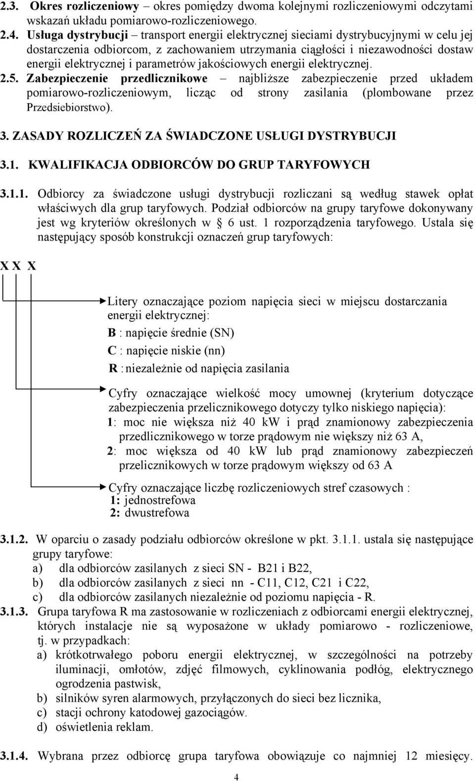 parametrów jakościowych energii elektrycznej. 2.5.