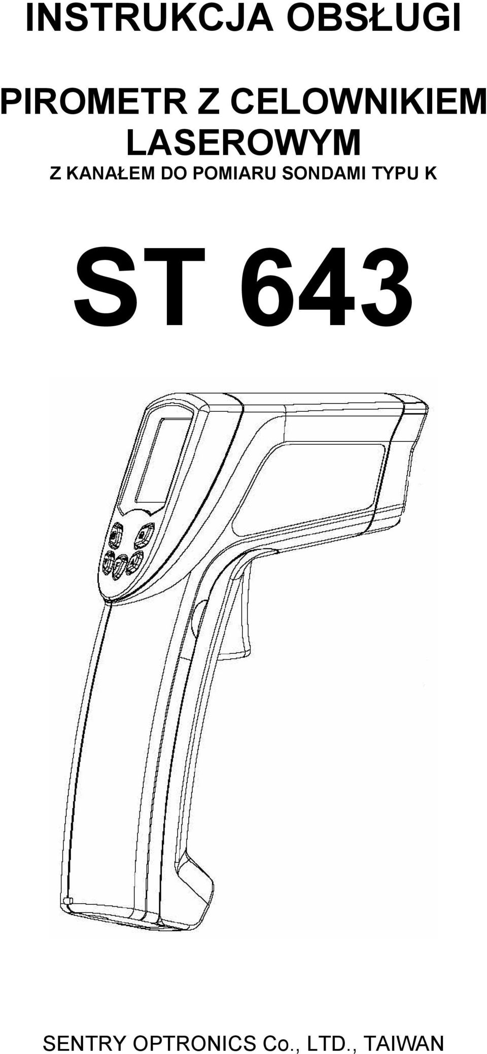 DO POMIARU SONDAMI TYPU K ST 643