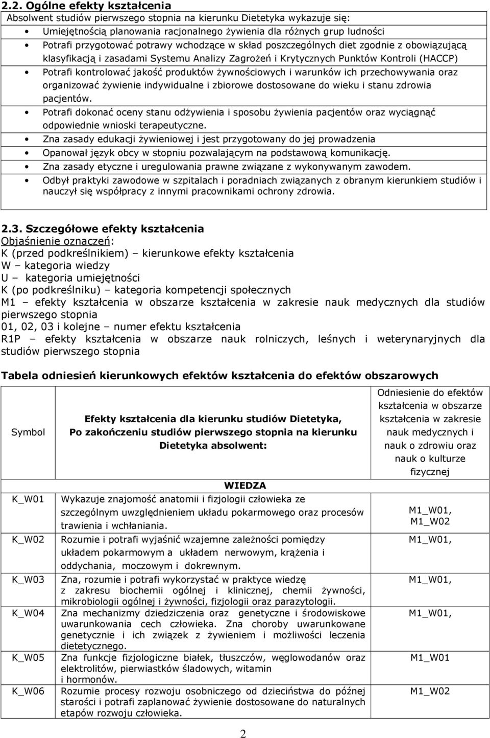 żywnościowych i warunków ich przechowywania oraz organizować żywienie indywidualne i zbiorowe dostosowane do wieku i stanu zdrowia pacjentów.