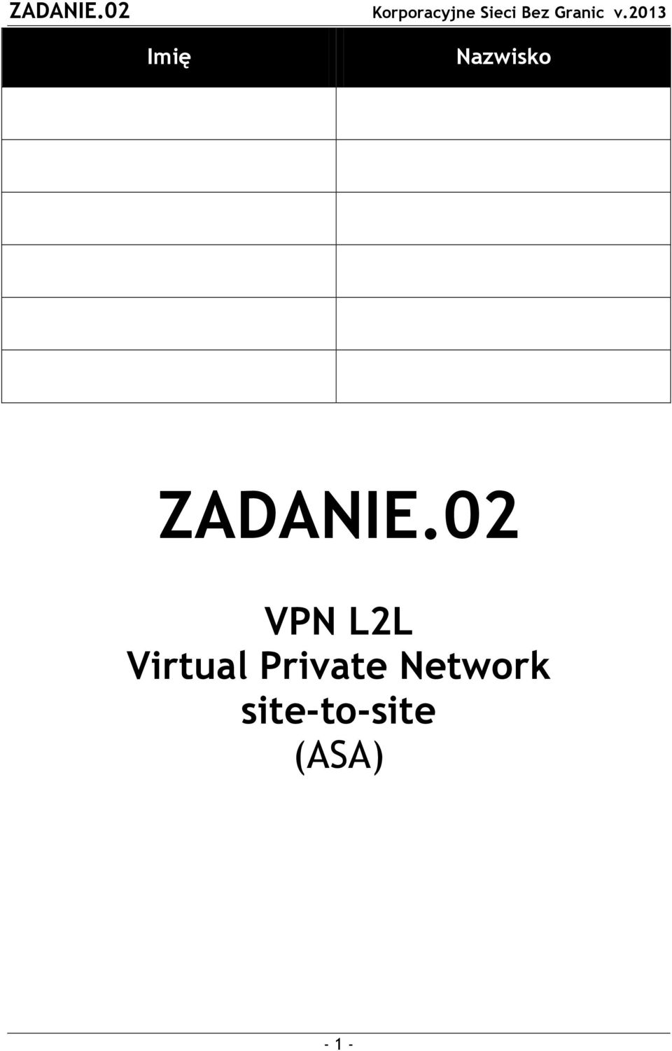 02 VPN L2L Virtual