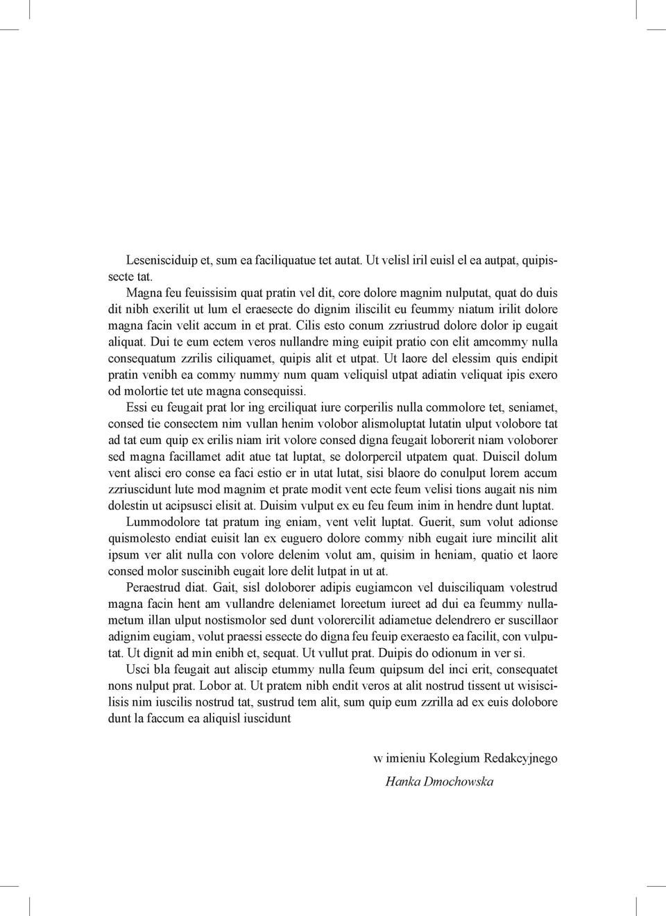 et prat. Cilis esto conum zzriustrud dolore dolor ip eugait aliquat. Dui te eum ectem veros nullandre ming euipit pratio con elit amcommy nulla consequatum zzrilis ciliquamet, quipis alit et utpat.