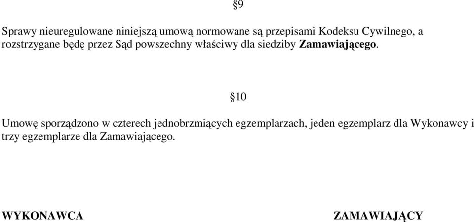 Zamawiającego.